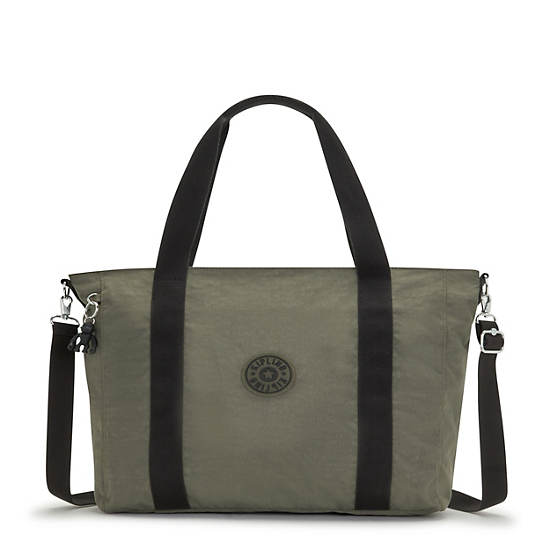 Bolso Tote Kipling Asseni Verdes | MX 1462KO